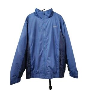 Red Head Mens XLT Fleece Lined Jacket Full Zip Blue Zip Pockets